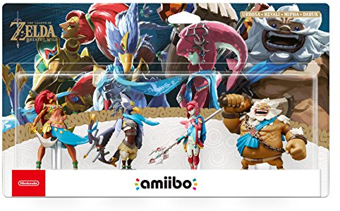 Amiibo The Legend of Zelda: Breath of the Wild Recken Set