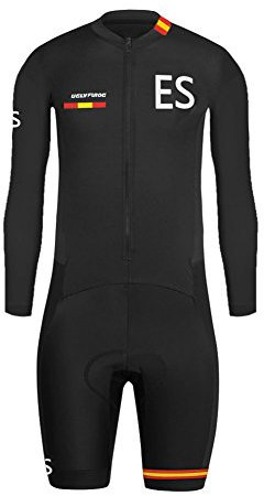 BurningBikewear Bikewear Ciclismo Hombre Bicycle Manga Corta Skinsuit MTB/Montañal Motocicletas Maillots Deportes y Aire Libre Summer Jersey/Bib Body