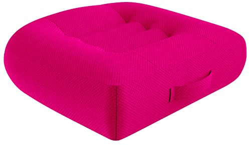 WSGJHB Seat Cushion Pillow for Office Chair/Car, Comfort Car Booster Seat Cushions for Short People Effectively Increase Field of View and Lower Back Fatigue Relief Adult Booster Chair Cushion