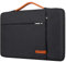 Lacdo 360° Rundumschutz Laptop Tasche Schutzhülle für 15.6 Zoll Lenovo V15/IdeaPad, HUAWEI MateBook D 15, 15.6 Zoll ASUS Vivobook Pro/ZenBook Pro, Acer Aspire 15, HP Envy 15, Dell Inspiron 15, Schwarz