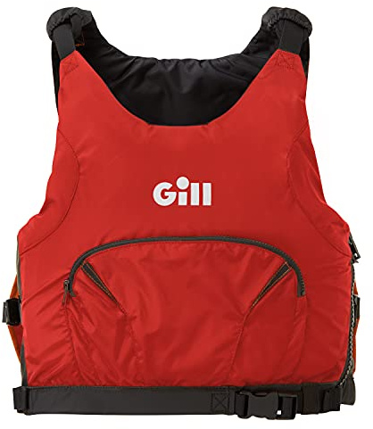 Gill PRO Racer Side Zip 50N Kayak Dinghy Sailing PFD Giubbotto salvagente per Sport Acquatici - Arancione - Unisex