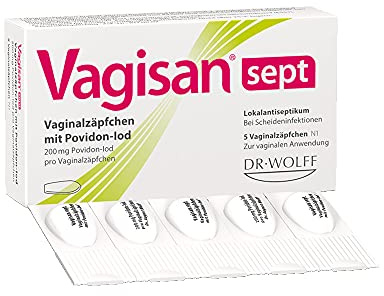 VAGISAN sept Vaginalzäpfchen mit Povidon-Iod 5 St