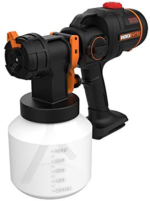 Worx Nitro 20V Cordless Paint Sprayer Power Share with Brushless Motor - WX020L.9 (Battery & Charger Sold Separately)