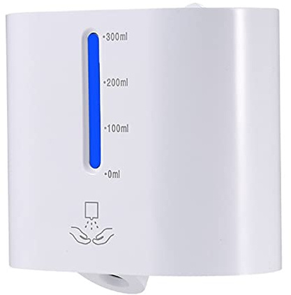 NICHANGHUA 300Ml Sensor Soap Dispenser Automatic Touchless Hand Detergent Dispenser Wall-Mounted Disinfection Sprayer (Color : White)