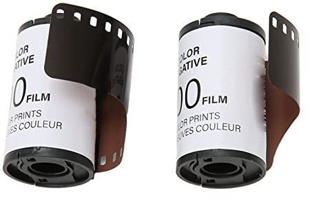 Pellicola Fotografica a Colori 35mm ISO 200, Alta Saturazione, Pellicola per Foto Nitide per Fotocamere 135