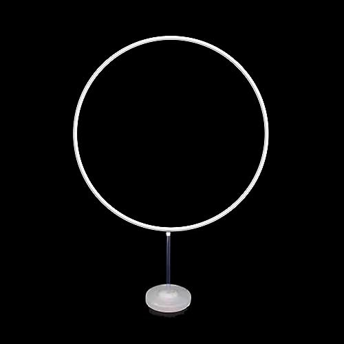 Kyaoayo Bacchette rotonde, per palloncini, per compleanni, matrimoni, Natale, Halloween (supporto per palloncini con diametro di 100 cm con piedistallo)