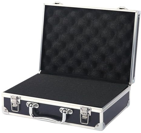 Werkzeugkasten aus Aluminiumlegierung, widerstandsfähiger Aluminiumkoffer, Werkzeugkasten aus Aluminiumlegierung mit Schaumstoffpolsterung, Mehrzweck-Werkzeugkoffer aus Aluminium,