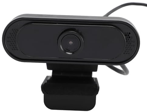 Dpofirs 1080P HD Webcam with Microphone, USB Streaming Webcam Plug and Play for Zoom, Skype, Teams, Video Conference PC Web Camera