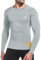 MEETWEE Herren Langarm Rash Guard UPF 50+ UV Tshirt Top Schwimmen Männer Surfen Schnelltrocknend Atmungsaktiv