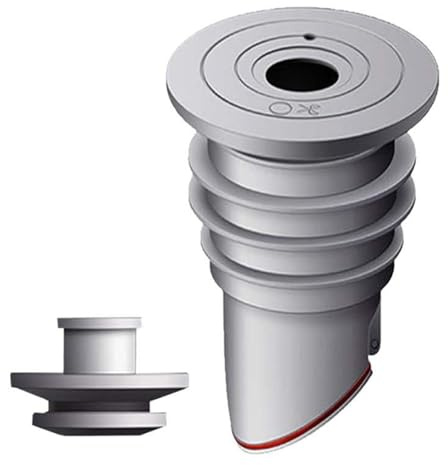 Joint de tuyau de vidange pour machine à laver - Joint de tuyau de machine à laver - Anneau d'étanchéité anti-odeur pour tuyau d'égout - Polyvalent - Empêche le reflux de vidange