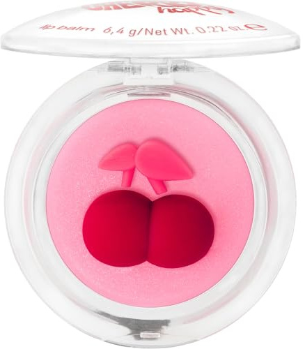 Essence Cosmetics SO CHERRY happy lip balm baume à lèvres, protecteur, translucide (6.4g)