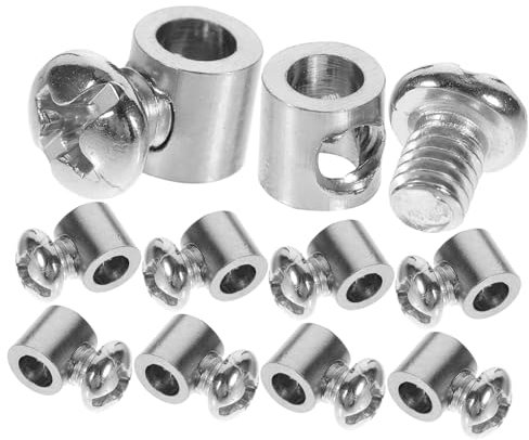 Didiseaon 10piezas Abrazaderas De Cable De Carbono De Clips Para Cable De Instalación Rápida y Compatible Proyectos Diversos y Decorativos