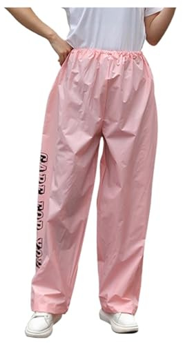 Foweknow Pantaloni impermeabili da moto, da donna, impermeabili, da trekking, leggeri, ad asciugatura rapida, traspiranti, per attività all'aria aperta, per sport all'aria aperta, escursionismo