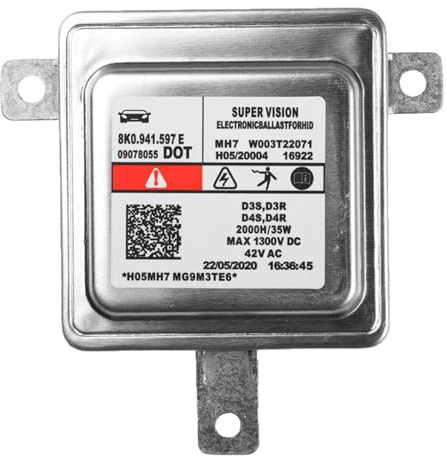 Ballast D'Unité Phare Au XéNon, Phare au xénon HID D3S D3R D4S D4R, Ballast de Voiture W003T22071 Utilisation adaptée pour Audi A1 A3 A4 A5 A6 A7 A8 Q3