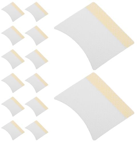 HAMPPLIES 40pezzi Dischetti di Cotone per Extension Ciglia Assorbenti per Viso e Unghie Rimozione Facile di Trucco e Patch per Occhi