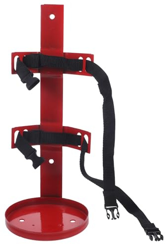 HONMEET Supporto per Estintore in Ferro 2-4 Kg Facile da Installare per Ambienti Domestici