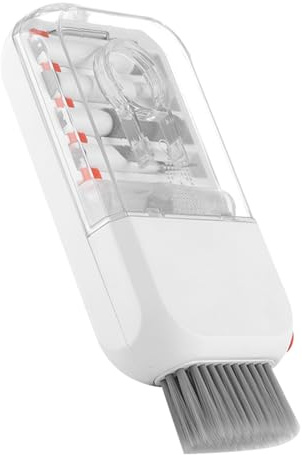 TIKATARER Kit de Limpieza de Teclado, Herramienta de Cepillo de Limpieza de Pantalla de Computadora 14 en 1, Kit de Electrónica Multifunción en Aerosol para Almohadilla de Teléfono, Auricular,