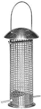 Gardman A01040 foderkolonn 23 cm metall, färg rostfritt stål