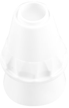 Dr. Oetker Universaladapter Kunststoff, Universaladapter aus der Tüllen-Manufaktur, Backzubehör zum Dekorieren und Verzieren (Farbe: weiß), Menge: 1 Stück