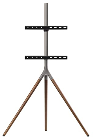 One For All Universal Tripod TV Stand – Screen Size 32-65”- LCD/LED/Plasma/OLED/QLED TVs – 360° Swivel and Height Adjustable – VESA 400x400 – Elegant Design - WM7471