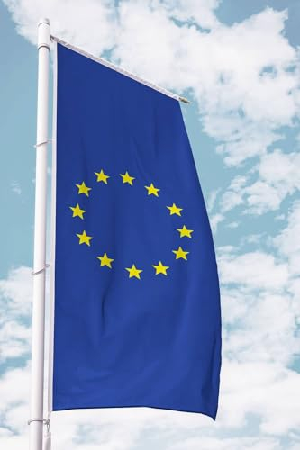 Deitert Europafahne für Ausleger Hochformat 80x200cm