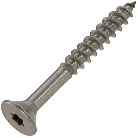 Spanplattenschrauben Edelstahl A2-4,5x60 mm, 200 Stück mit Teilgewinde, rostfrei, Torx, Senkkopf, ETA Zulassung, Edelstahlschrauben TX20