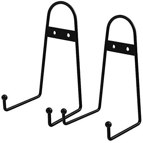 Lucky Farm 2 soportes de pared con caballete para exposición, soporte de placa vertical de metal, soporte de pared con tornillos (6 pulgadas)