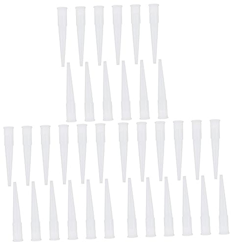 jojofuny 120stücke Caulk Nozzles Für Silikon-dichtungen Hochwertige Dichtungs Und Klebeanwendung Für Küche Bad Fenster Und Türen Verhindert Verstopfungen Und Leckagen Robuste Und