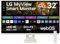 LG MyView 32SR73U-W - LED-Monitor - Smart - 81.3 cm (32)