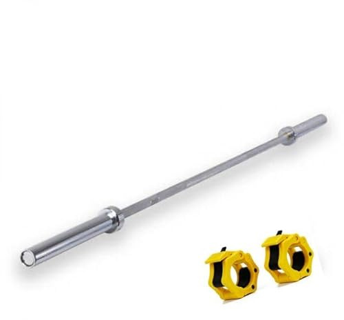 Bilanciere Olimpico da 20 kg, 220 cm con Collari a Sgancio Rapido