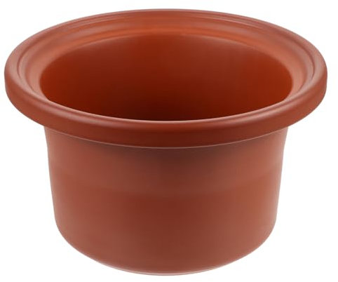 MAGICLULU Doublure En Céramique 4,5 l Pour Mijoteuse, Insert Étanche Et Réutilisable, Revêtement Pour Cuisson Homogène, Compatible Cuisinière Électrique, Usage Quotidien Cuisine