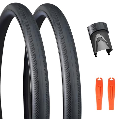 ZUKKA Lot de 2 pneus de vélo de course 28 700 x 32C Pneus de route 32-622 mm pour bike