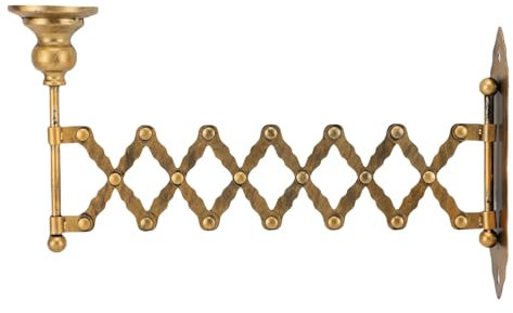 Verstellbare Vintage Metall Wandkerze