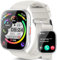 Reloj Inteligente Hombre Mujer, 1.95 Smartwatch con Llamadas Bluetooth, 112 Modos Deportivos, Pulsera Actividad con Monitor de Ritmo Sueño y Cardíaco, Smart Watch IP68 Impermeable, Blanco