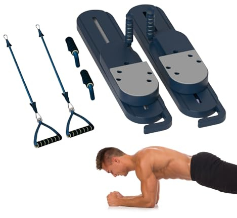 Ruwshuuk Pilates Reformer ,Geteiltes Pilates Reformer-Set | Trennbar Multifunktionales Fitnessgerät Für Core-Training Arme Beine Balance Sport Und Outdoor-Fitness
