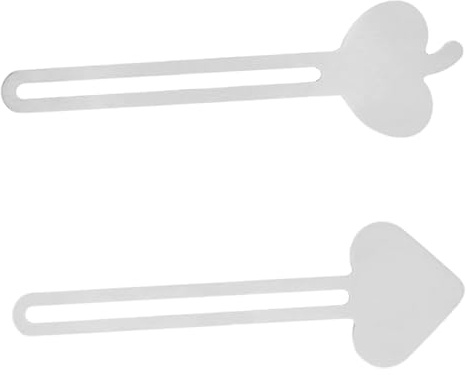 BCOATH 2 Stück Metall Tubenausdrücker Edelstahl Zahnpasta Squeezer mit Aufhängeöse für Zahnpasta Kosmetikcremes Lotionen Tubenpresse Handlicher Tubenquetscher für Bad Küche
