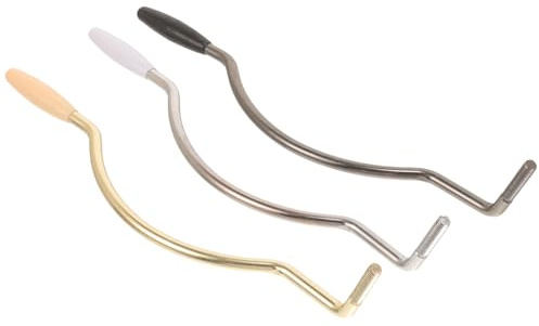 Milisten de Brazo de Trémolo Curvado Sistema de Trémolo Acero Inoxidable y Goma 3 Piezas y Efectos de Vibrato Adecuado para Principiantes para Guitarra Eléctrica