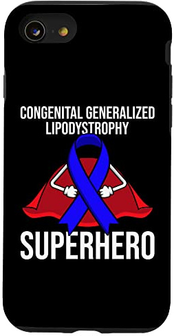 Hülle für iPhone SE (2020) / 7/8 Angeborener generalisierter Lipodystrophie-Superhelden-Kämpfer