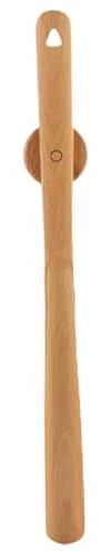 Obelunrp skohorn 50 cm trä långt skohorn magnetiskt skohorn långt handtag för äldre gravida kvinnor, användning och mat