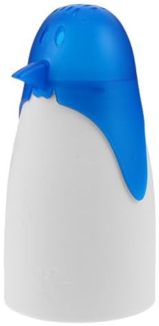Hemobllo Dampfreiniger für Mikrowelle und Kühlschrank mit Schnellem Dampfablass Pp Material Blauer Pinguin Küchenhelfer für Einfache Reinigung im Haushalt