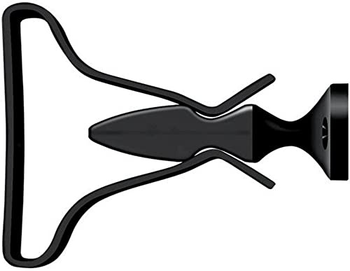 Shutter Door Holder, 2-3/4IN Black