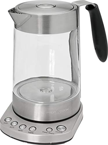 Proficook PC-WKS 1020 G Bollitore in Vetro, 1.7 L