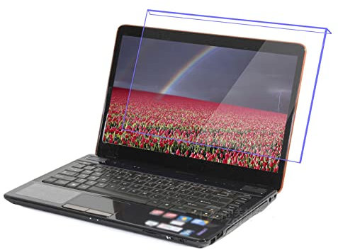 LONGSAND Laptop-Displayschutz-Panel 12-17inch-Acryl-hängendes Notebook-Computer-Monitor-Display-Filter mit Blaulicht, Blauer Lichtblockierung und Augenschutz,17(420x250mm)