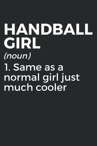 Handball Notizbuch Lustiger Spruch Für Handballerin: Notizbuch für Handballer | Geschenkidee für Handballspieler | Handballtrainer | 120 karierte Seiten 6x9 Zoll