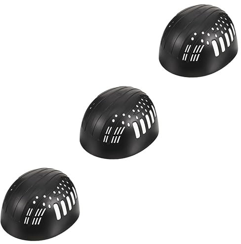 CLISPEED 3st Baseball-anstoßkappe Baseballmützen Huteinsatz Anstoßkappeneinlagen Anstoßkappen Einsetzen Hutformeinsatz Sicherheitskappeneinlagen Schützender Hut Schutz Abs-Kunststoff