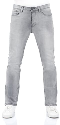 riverso Jeans herr Bootcut RIVFalko denim stretch svart blå grå 29 W – 40 W 30 L – 36 L, Grå denim (G113), 34W x 36L
