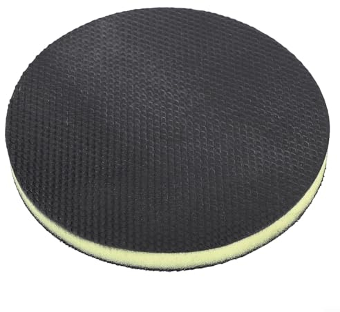 Emiif Polierschwamm für Pads, Autopolitur für Pads, Polierpad für Auto-Pufferpolierer, Schleifen, Polieren, Wachsen, Tonscheiben-Detaillierung, 15,2 cm