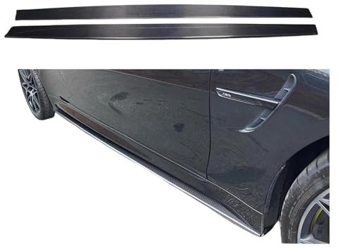 M3 M4 F82 MP Style Carbon Seitenschweller Kompatibel for BMW M3 F80 M4 F82 F83 Seitliche Stoßstangenverlängerungen 2014-2020