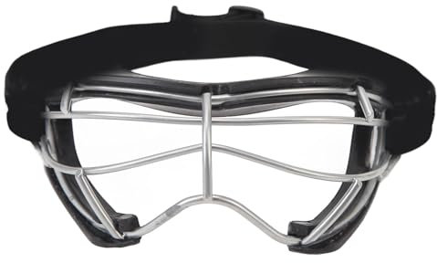 Gearwell Lacrosse-Brille, Silikon mit Ferrolegierung, ergonomisches Design, rutschfeste Textur, Hockey-Schutzbrille für Training und Sport