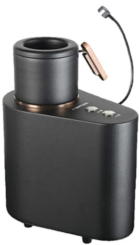 XDTKJDZ Coffee Roaster Machine for Home Use, Automatic Coffee Roaster Machine, Roasting Amount 50-120g, One-click Roasting, W/LED Lighting, for Home&Commercial Baking